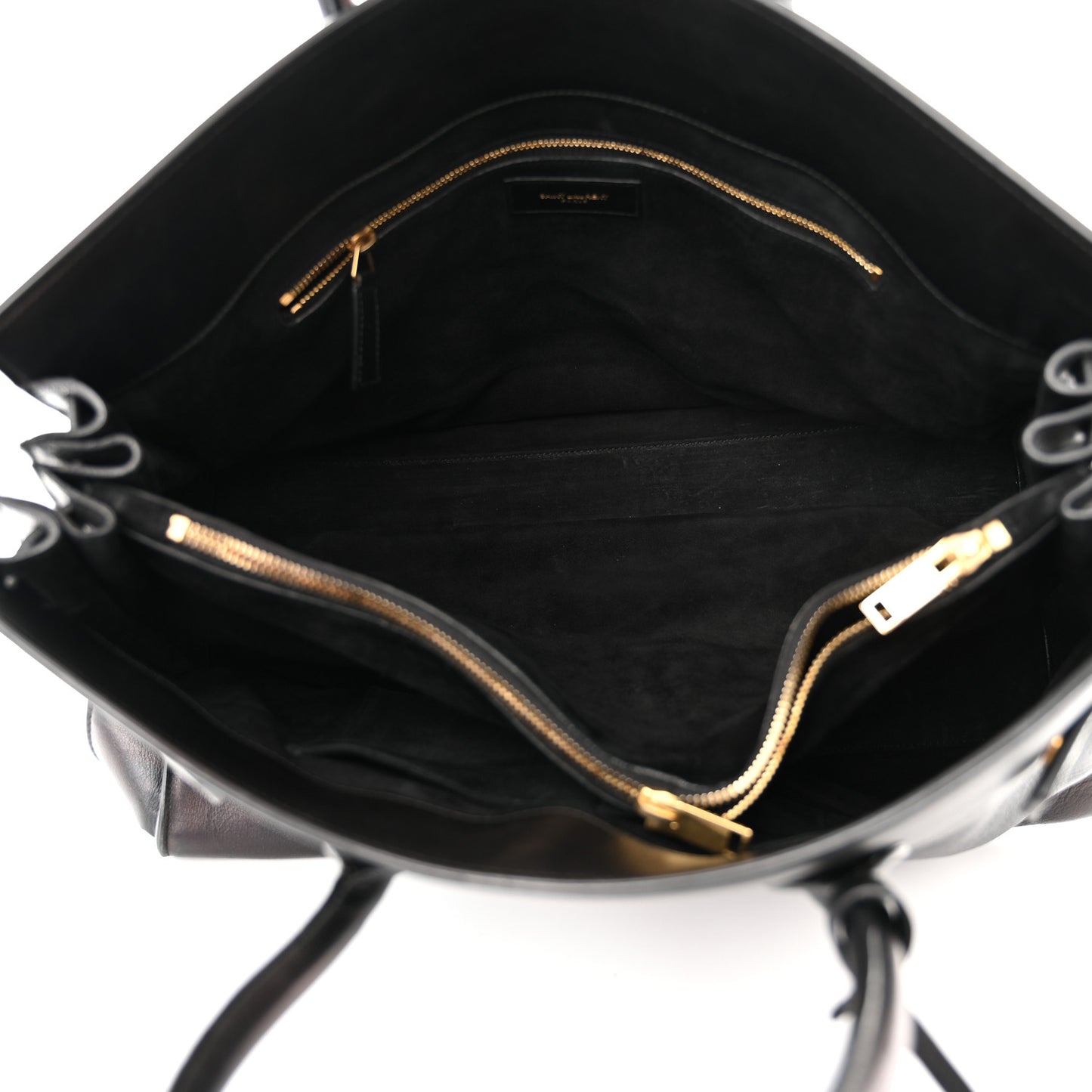 Calfskin Large Sac de Jour Carryall Black