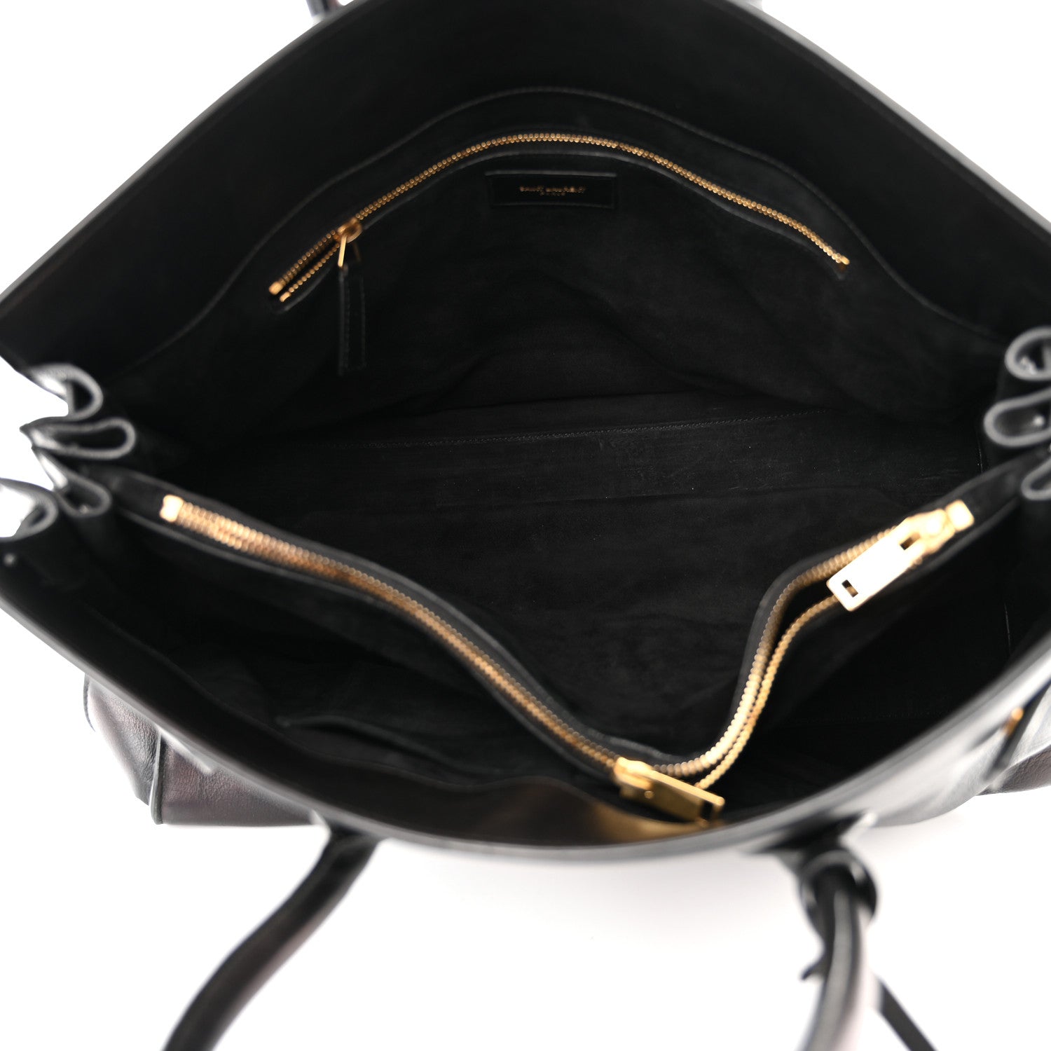 Saint Laurent Calfskin Large Sac de Jour Carryall Black 5 of 16