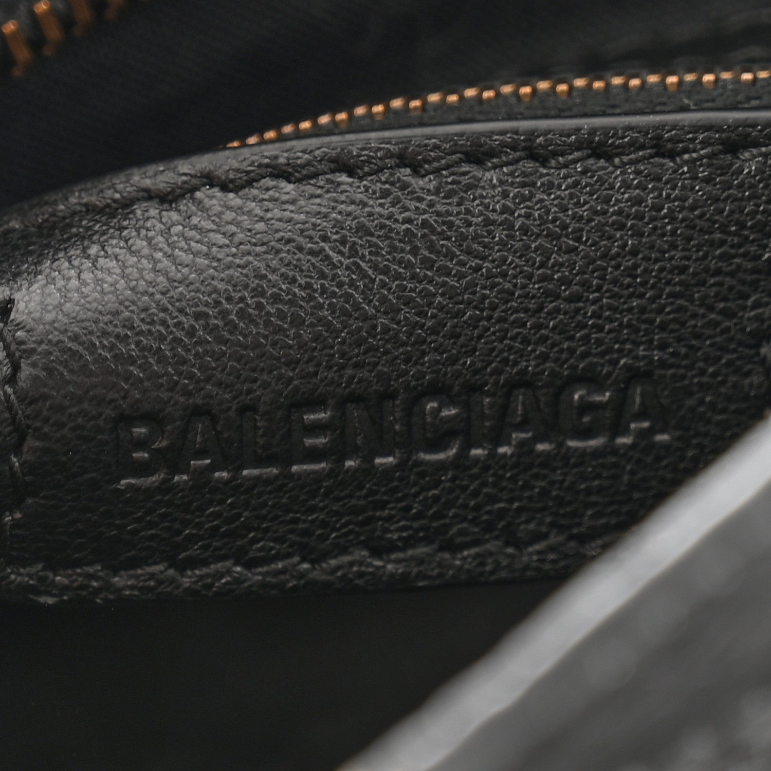 Balenciaga Agneau Arena Classic Hardware Small Le City Black 6 of 9