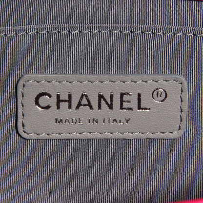 Chanel Lambskin Quilted Medium Boy Flap Fuchsia 7 of 8