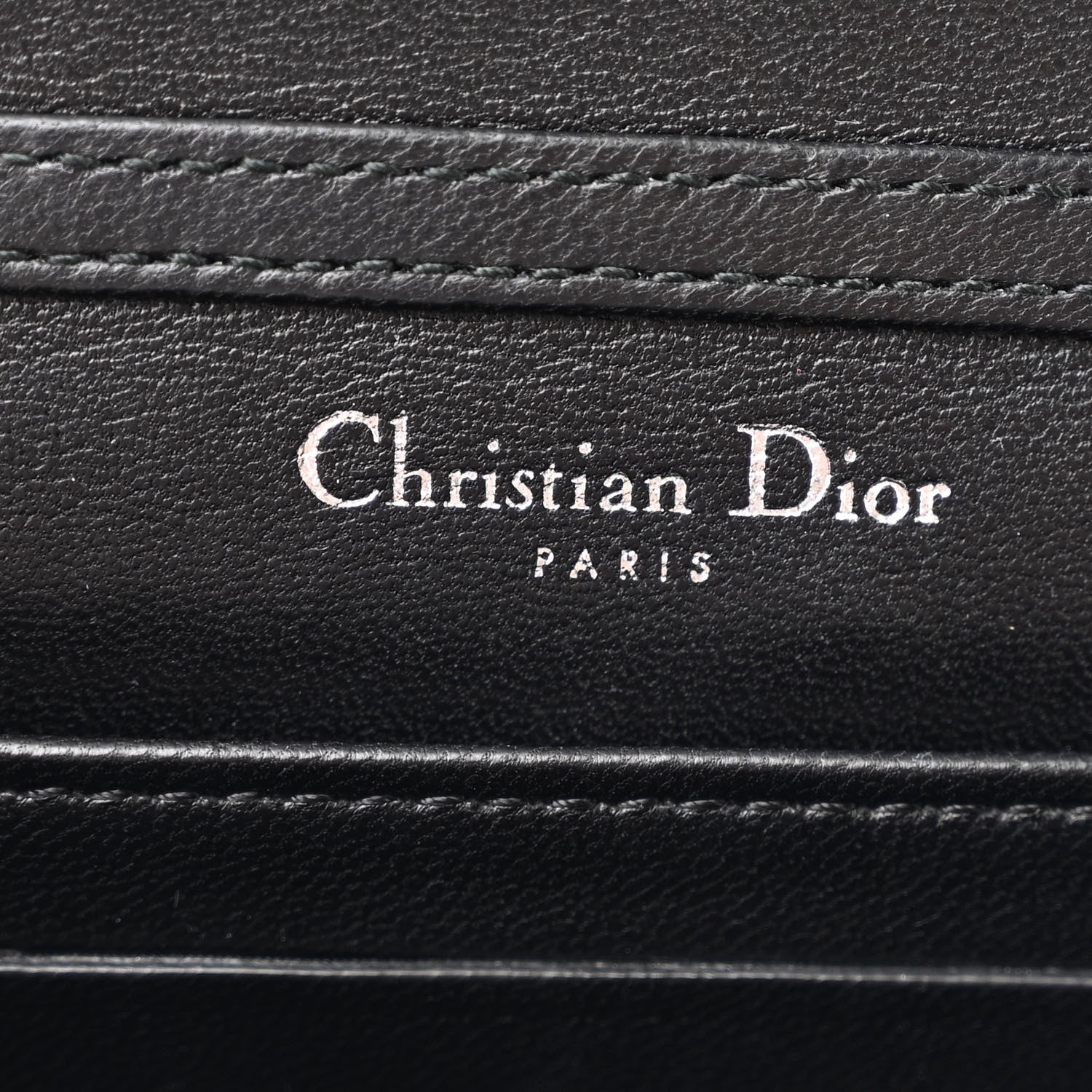 Christian Dior Lambskin Baby Diorama Flap Bag Black 6 of 12