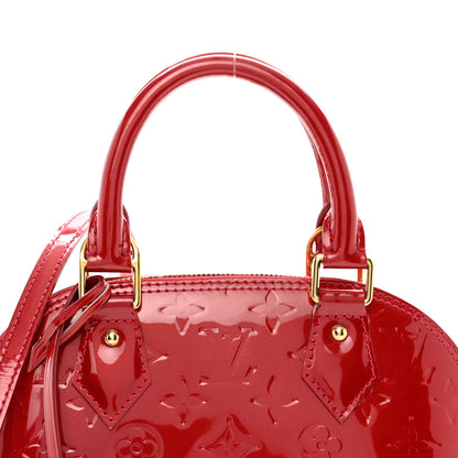 Louis Vuitton Vernis Alma BB Pomme D'Amour 5 of 11