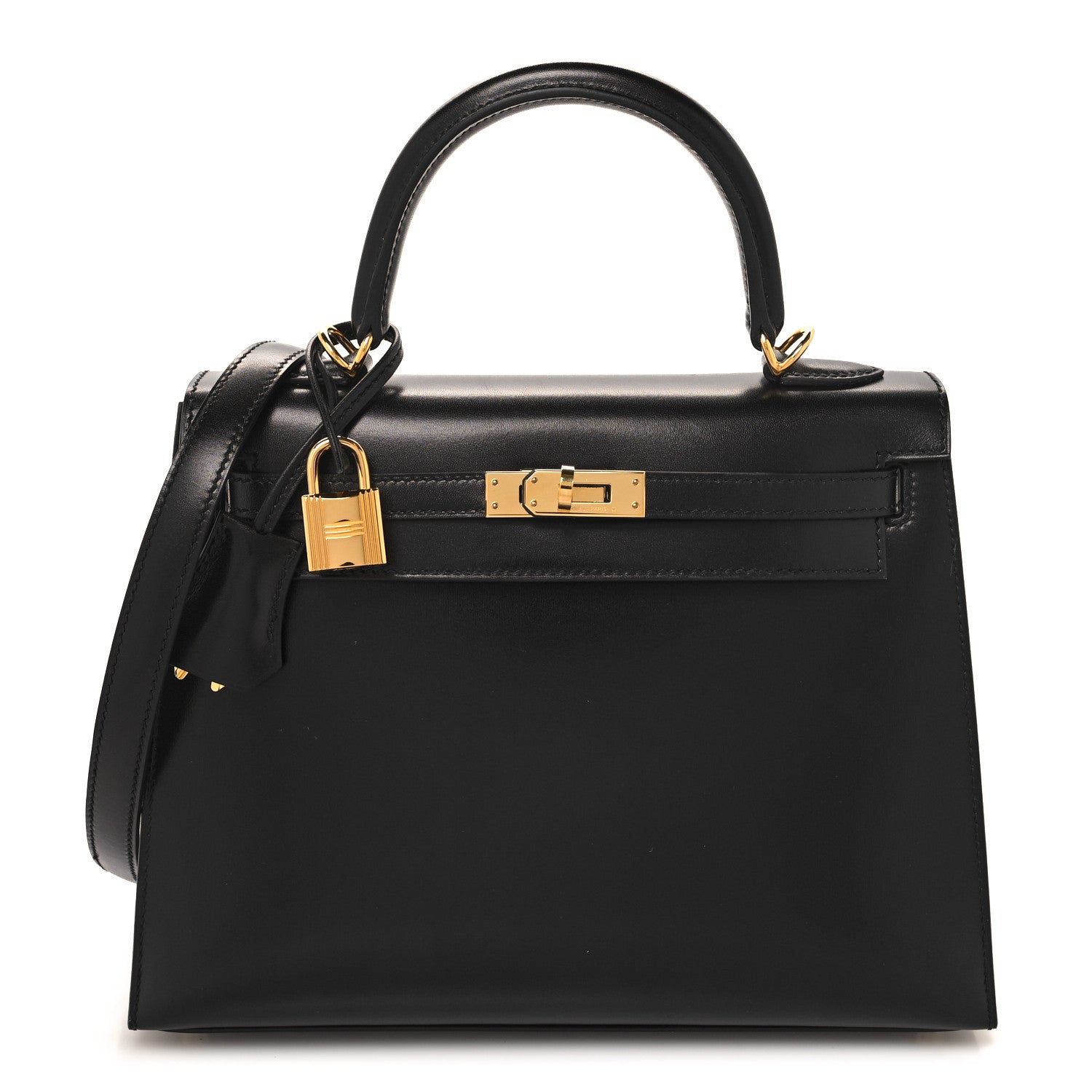 Hermes Box Kelly Sellier 25 Black 1 of 11