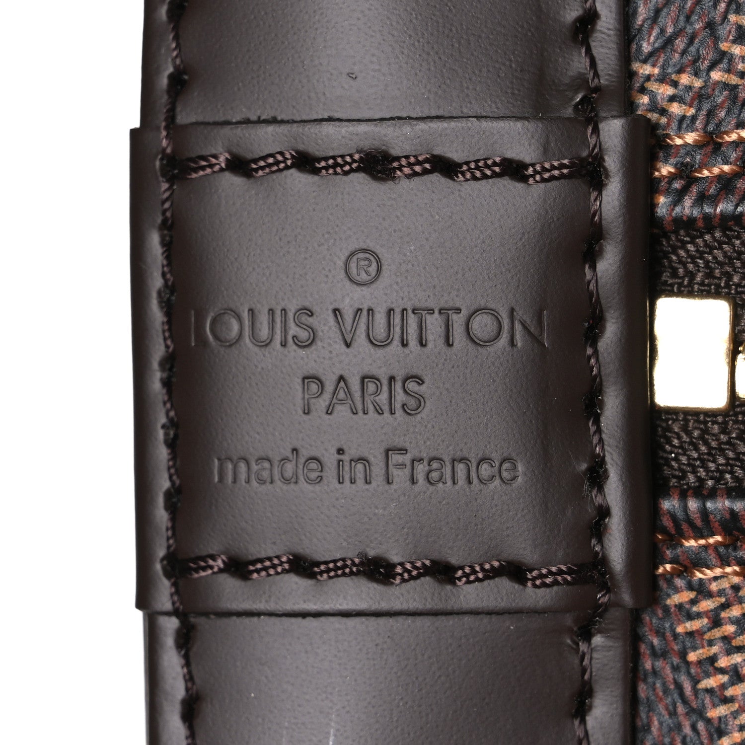 Louis Vuitton Damier Ebene Alma PM 6 of 10