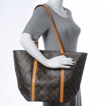 Louis Vuitton Monogram Sac Shopping Tote 2 of 7