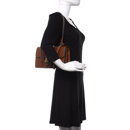 Gucci Calfskin Animalier Shoulder Bag Brown 2 of 11