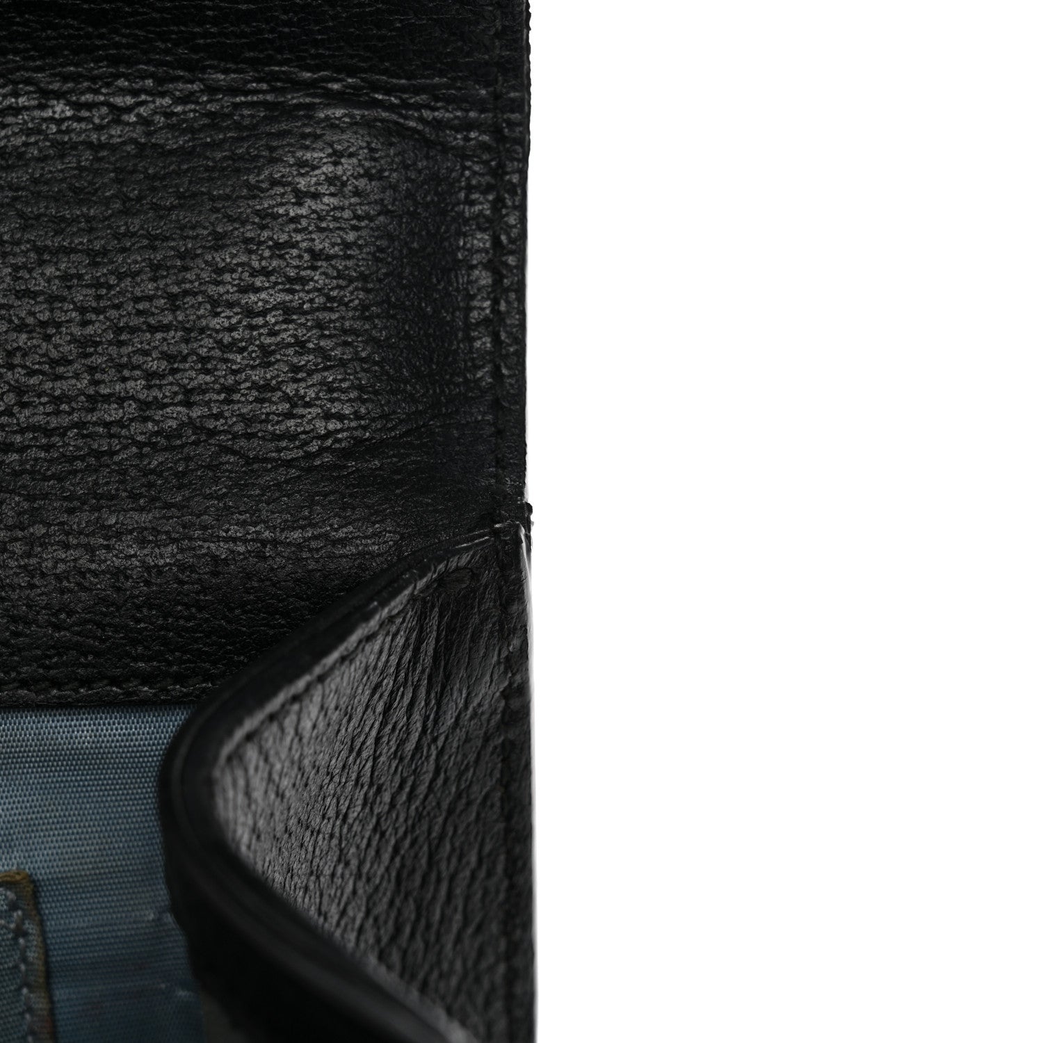 Gucci Grained Calfskin Bee Star Small Padlock Shoulder Bag Black 13 of 20