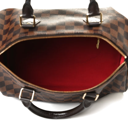 Louis Vuitton Damier Ebene Speedy 30 5 of 11