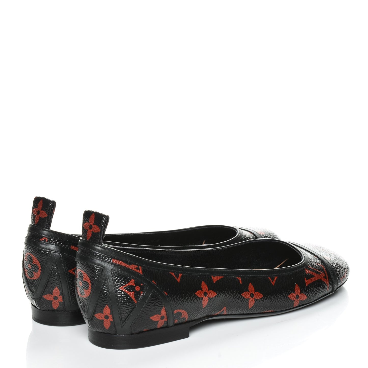Monogram Infrarouge New Revival Ballerina Flats 36 Black