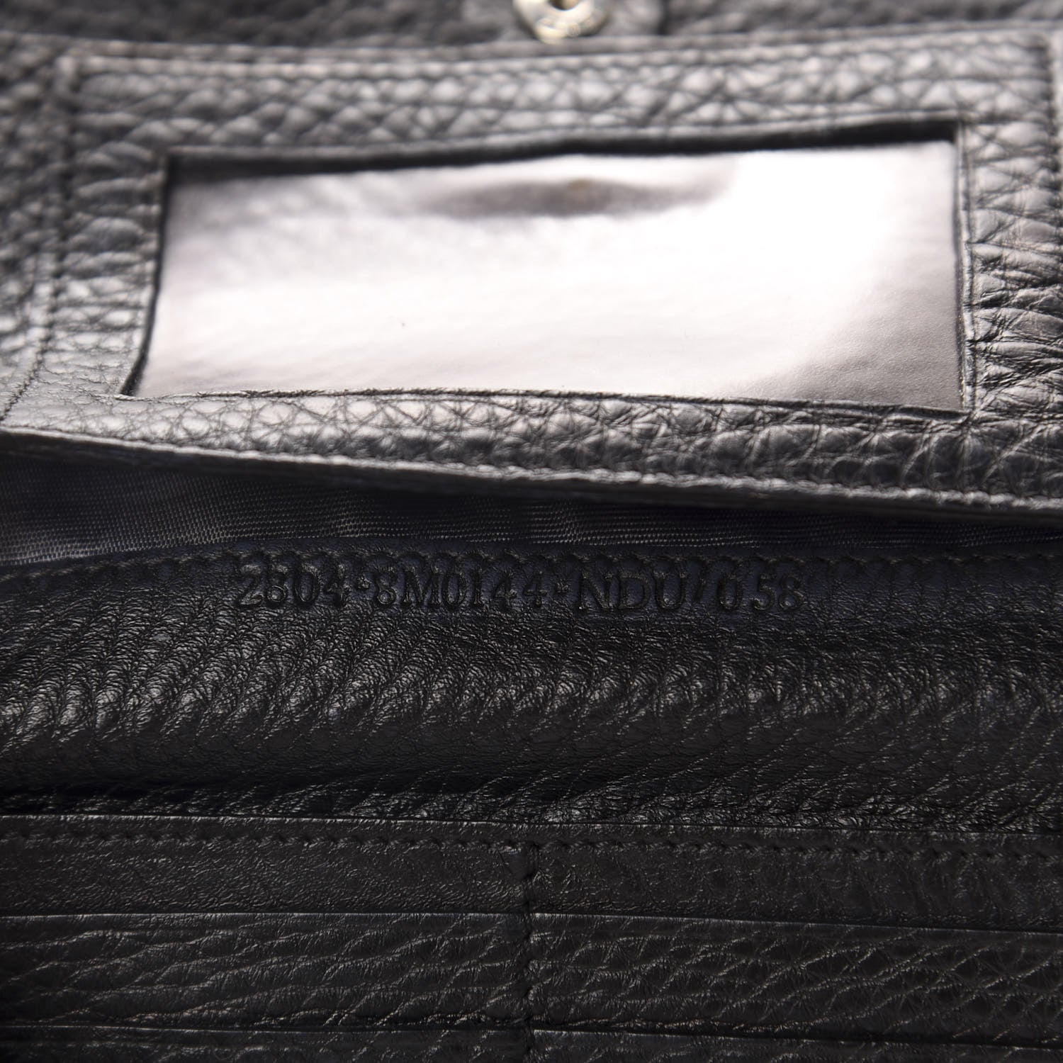 Fendi Calfskin Romano Selleria Continental Wallet Brown 8 of 8