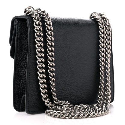 Gucci Calfskin Mini Dionysus Shoulder Bag Black 3 of 13