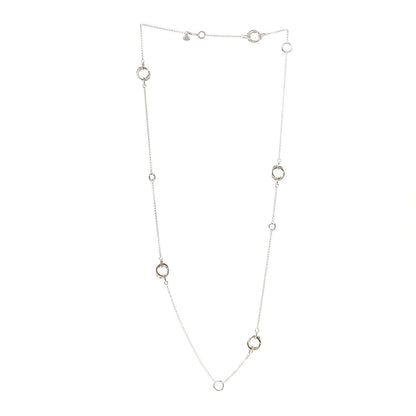 John Hardy Sterling Silver 18K Yellow Gold Bamboo Sautoir Necklace 3 of 5