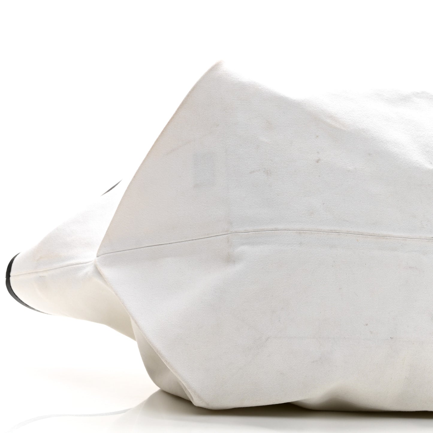 Textile Medium Made In Tote White Black