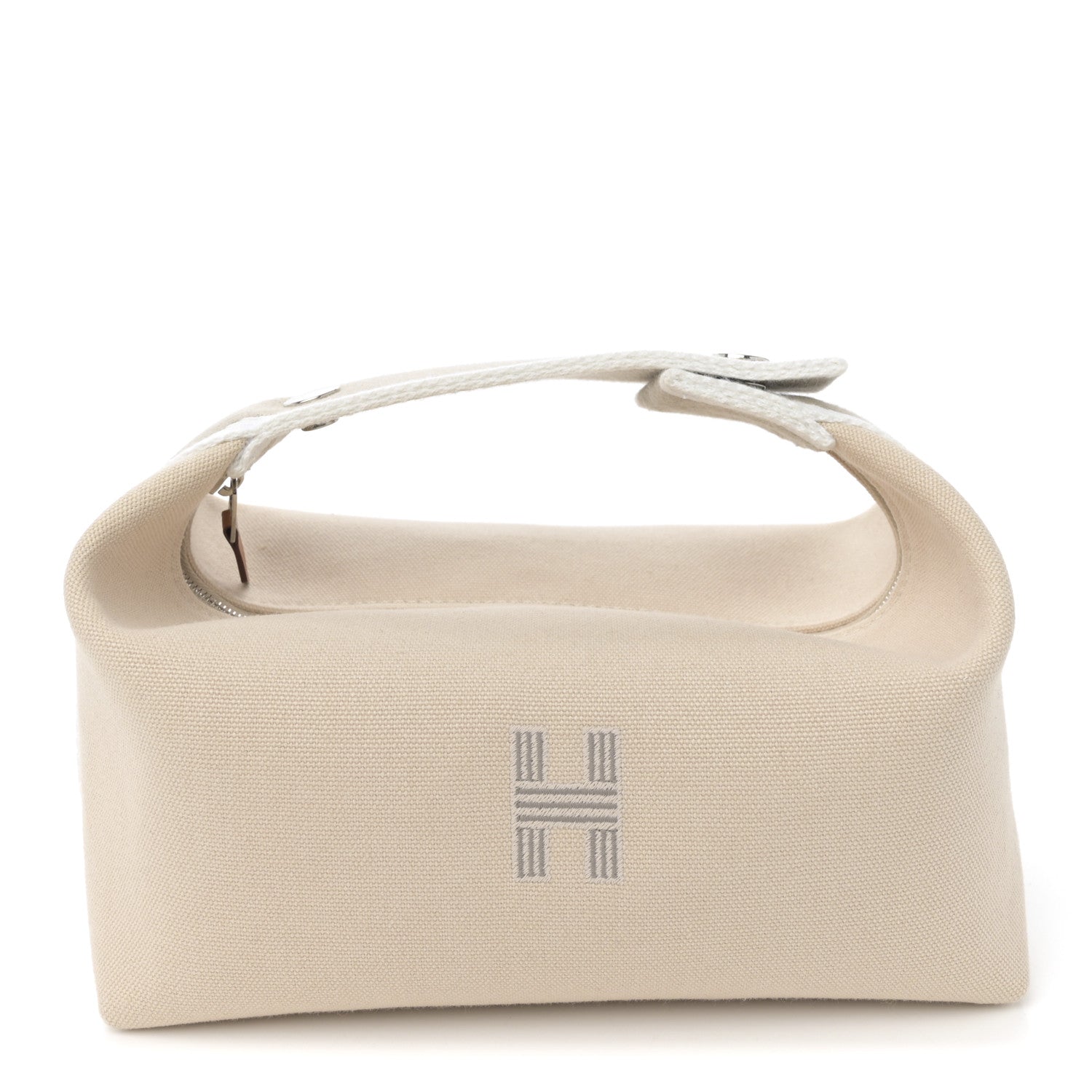 Hermes Canvas Small Bride-A-Brac Pouch Natural 3 of 28
