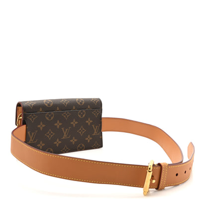 Louis Vuitton Monogram S Lock Belt Pouch MM 3 of 10