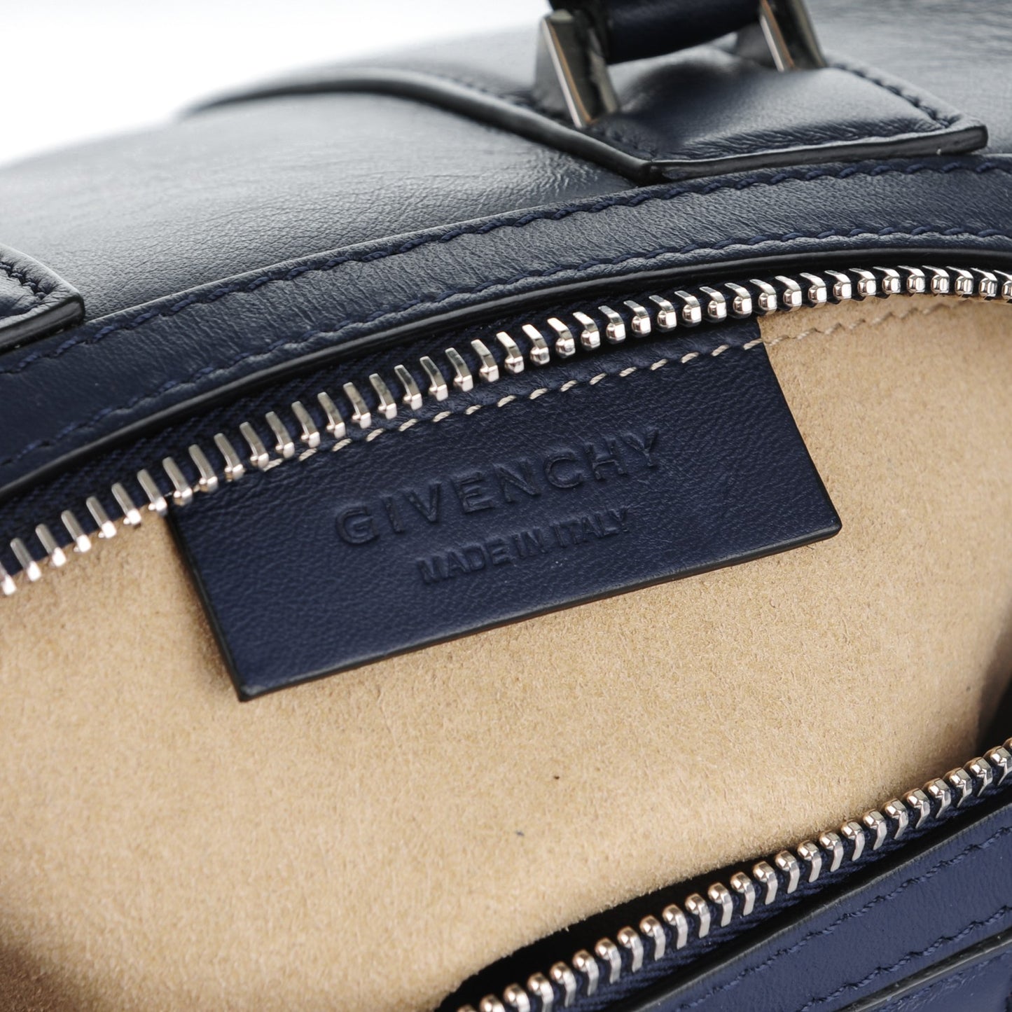 Calfskin Micro Lucrezia Navy