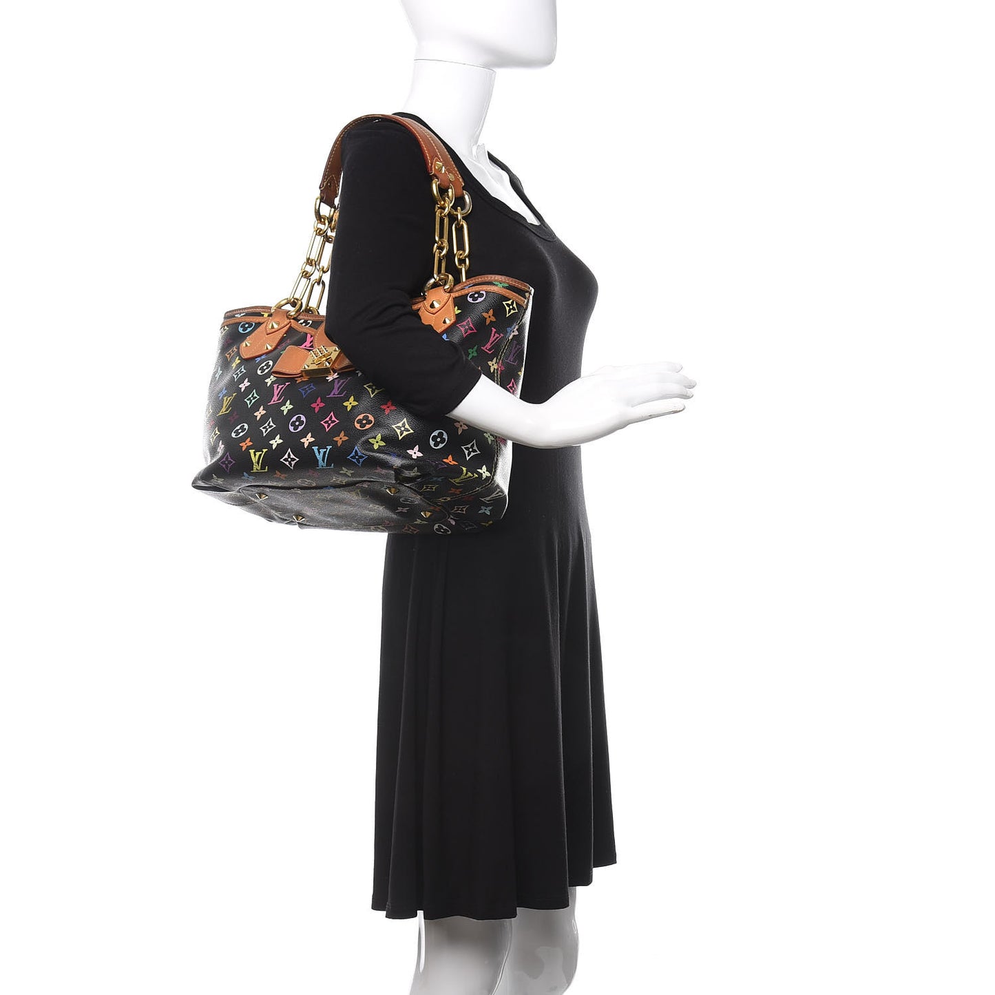 Monogram Multicolor Annie GM Black