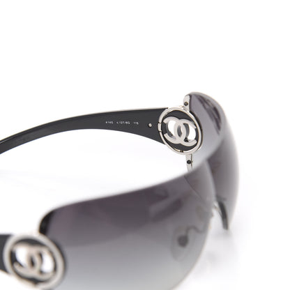 Chanel CC Sunglasses 4145 Black 5 of 8