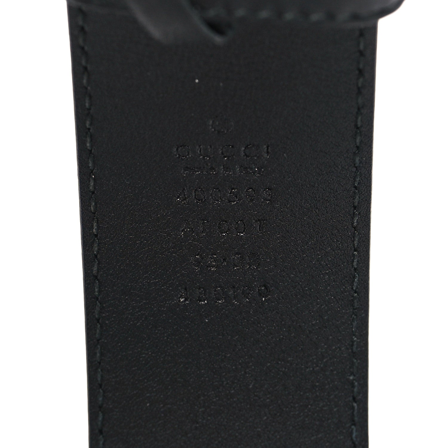 Gucci Calfskin Double G 40mm Belt 95 38 Black 3 of 7