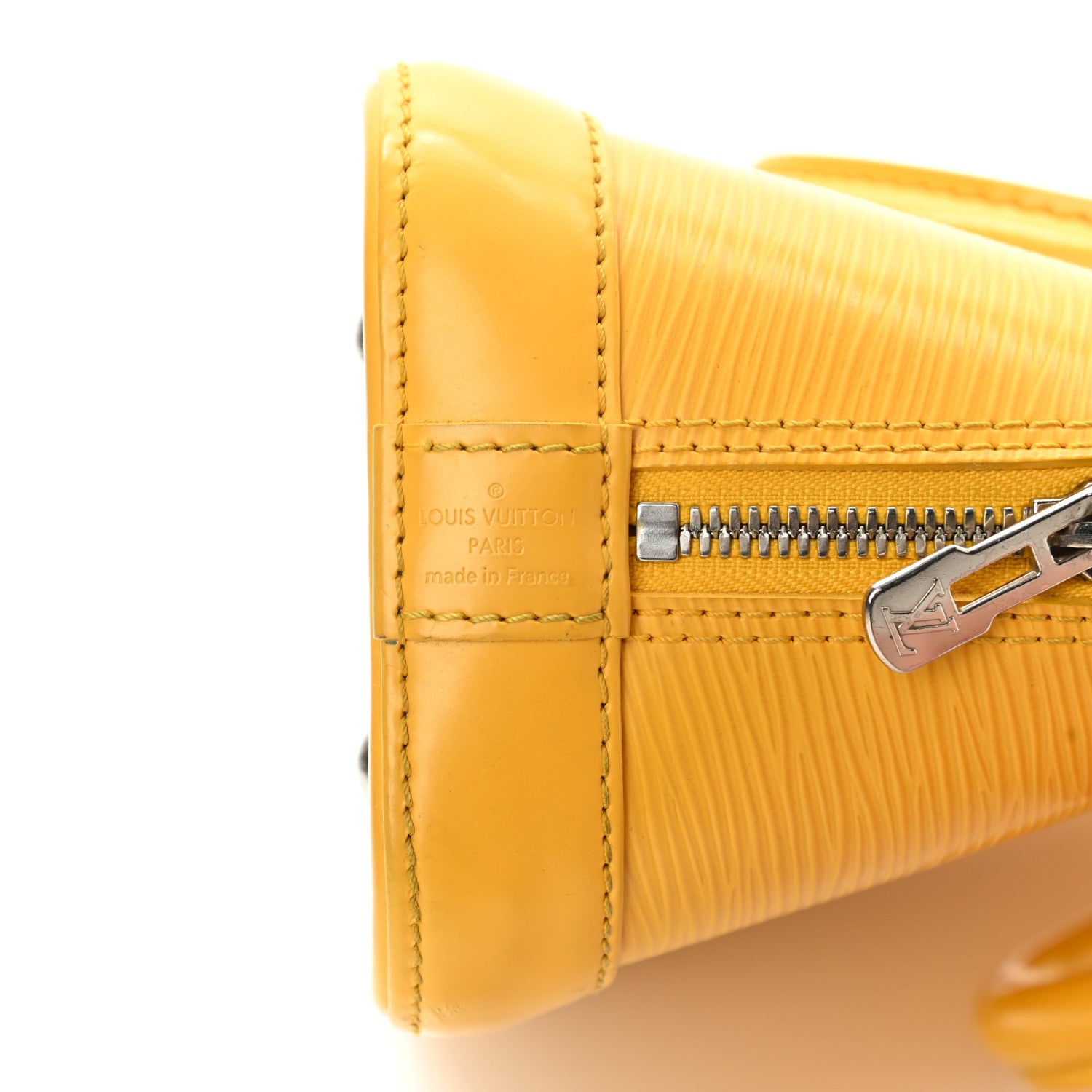 Louis Vuitton Epi Alma BB Citron 6 of 22