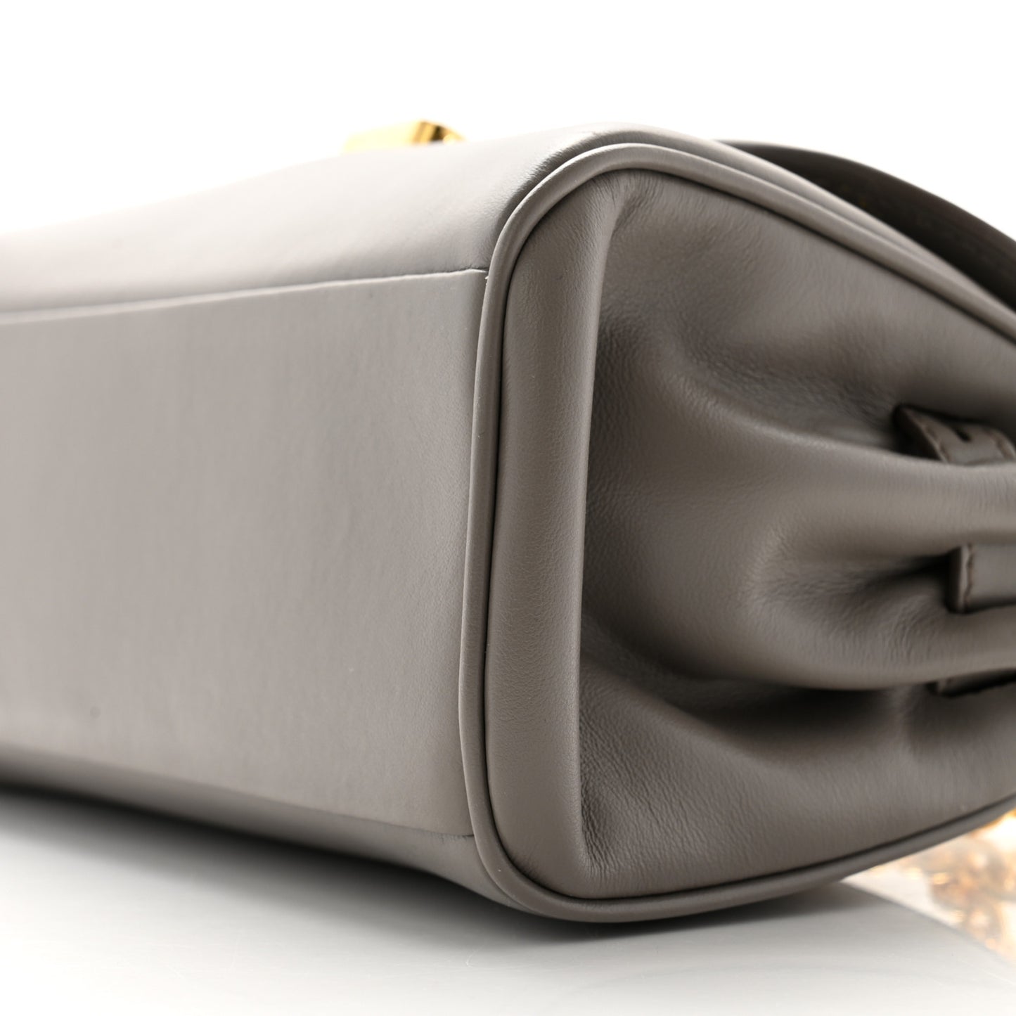 Fine Calf Shoulder Bag Argilla