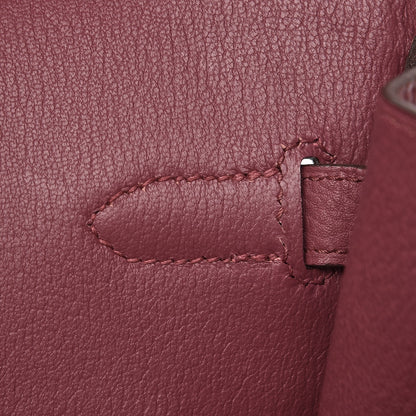 Hermes Taurillon Clemence Birkin 40 Bois de Rose 14 of 34