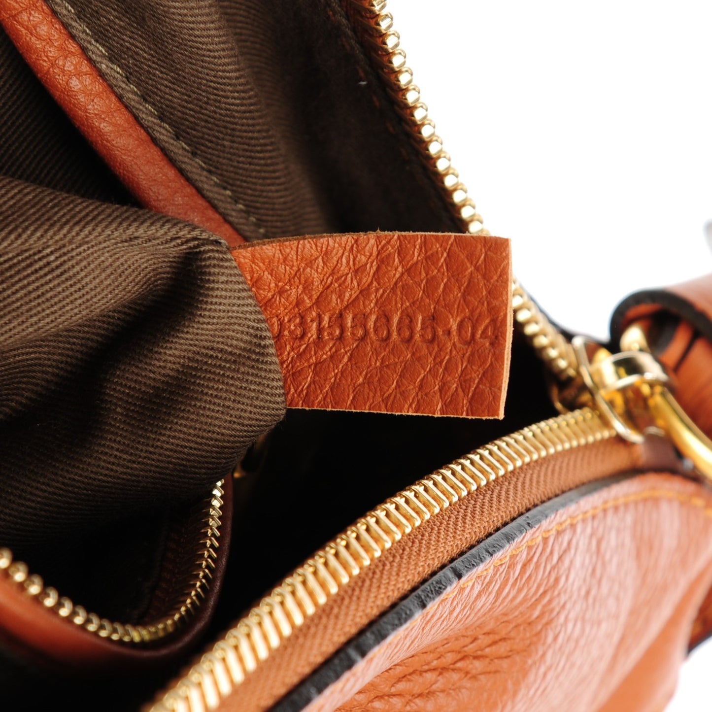 Calfskin Medium Marcie Satchel Tan