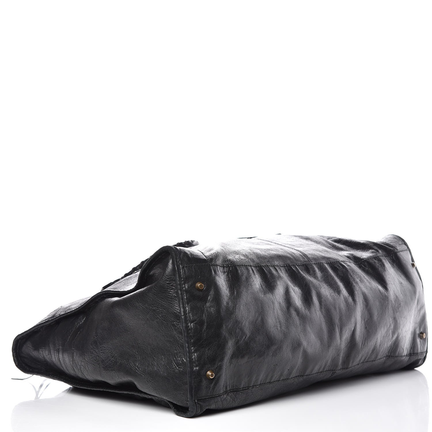 Balenciaga Agneau Classic Hardware Weekender Black 4 of 21