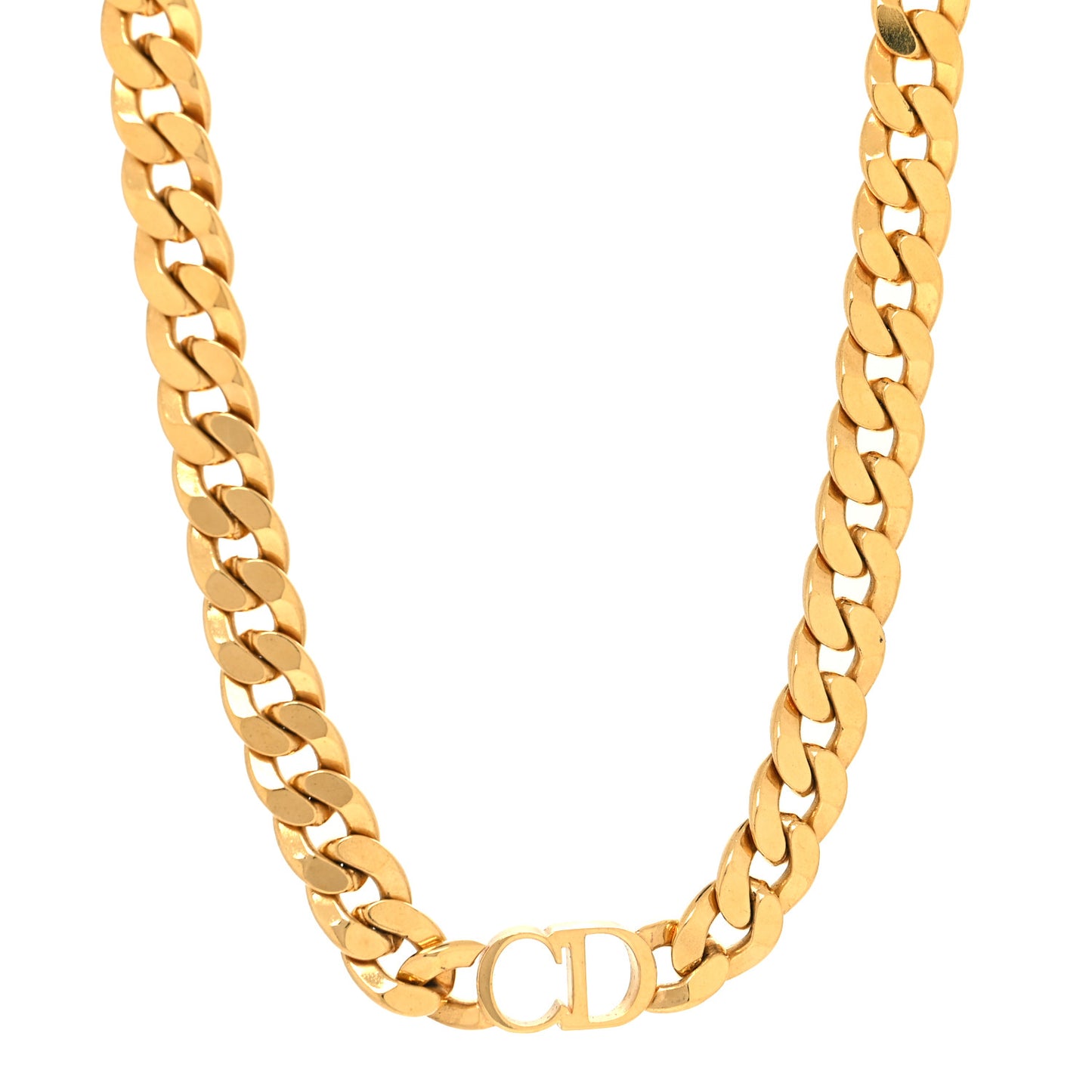 Metal Danseuse Etoile Chain Choker Necklace Gold