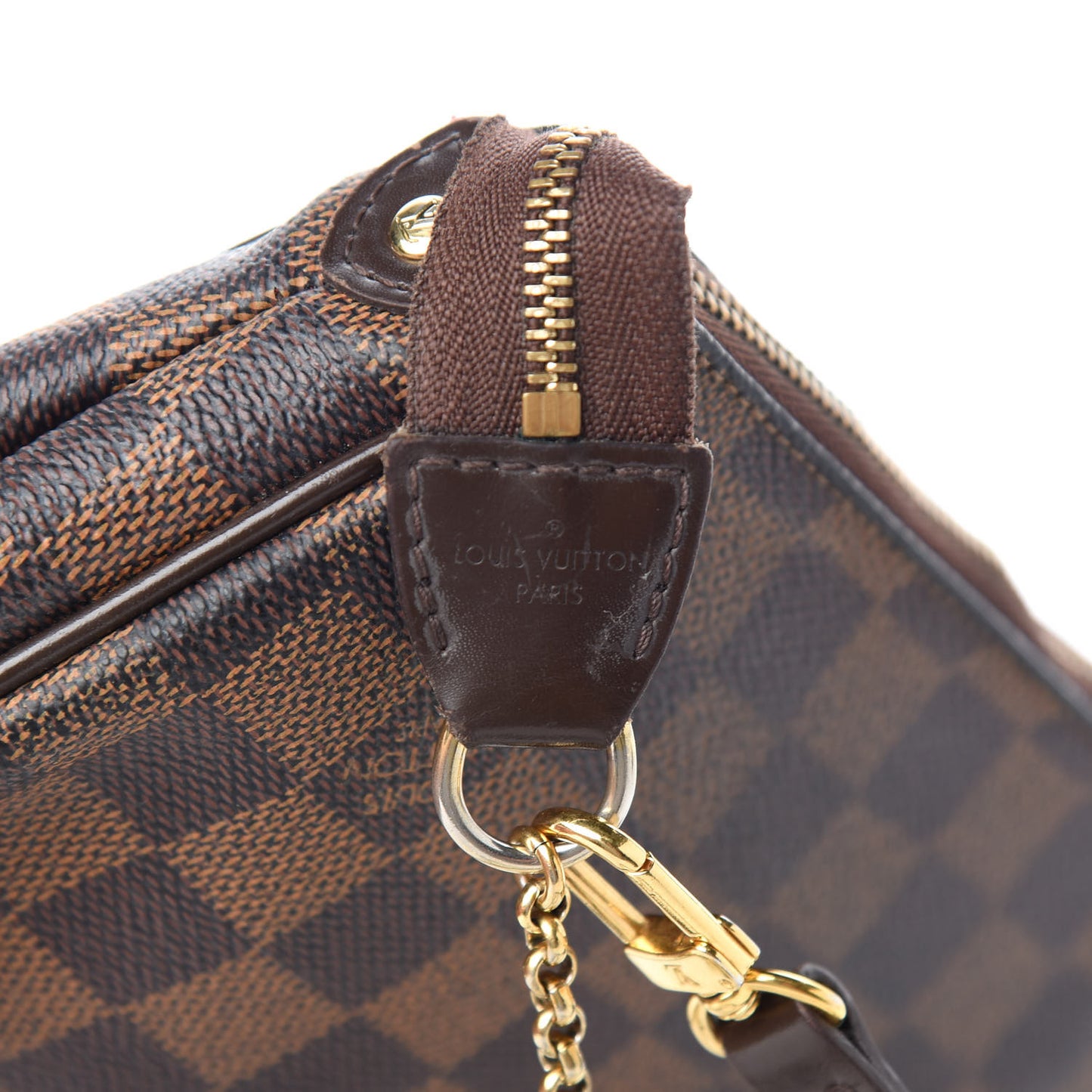 Damier Ebene Eva Clutch