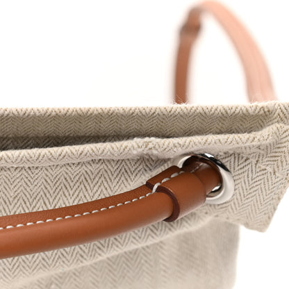 Hermes Toile Swift Maline Bag Gold Craie 20 of 23