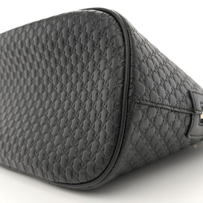 Gucci Microguccissima Medium Dome Bag Black 10 of 11