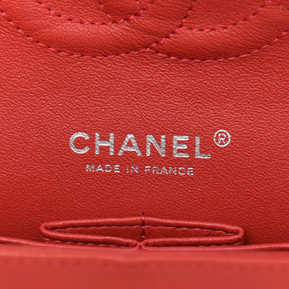 Chanel Lambskin Quilted Medium Double Flap Red 6 of 11