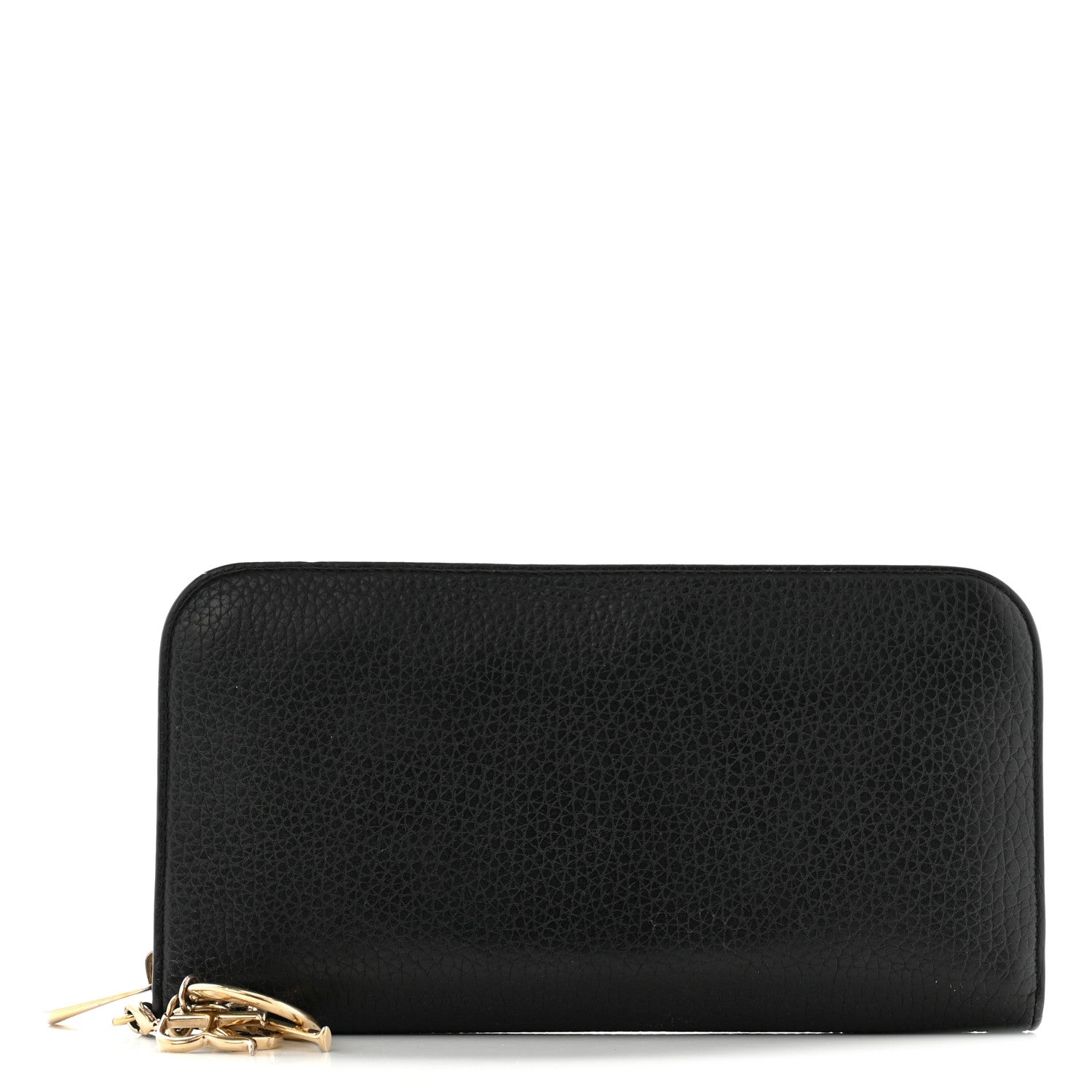 Christian Dior Bullcalf Diorissimo Voyageur Wallet Black 1 of 10