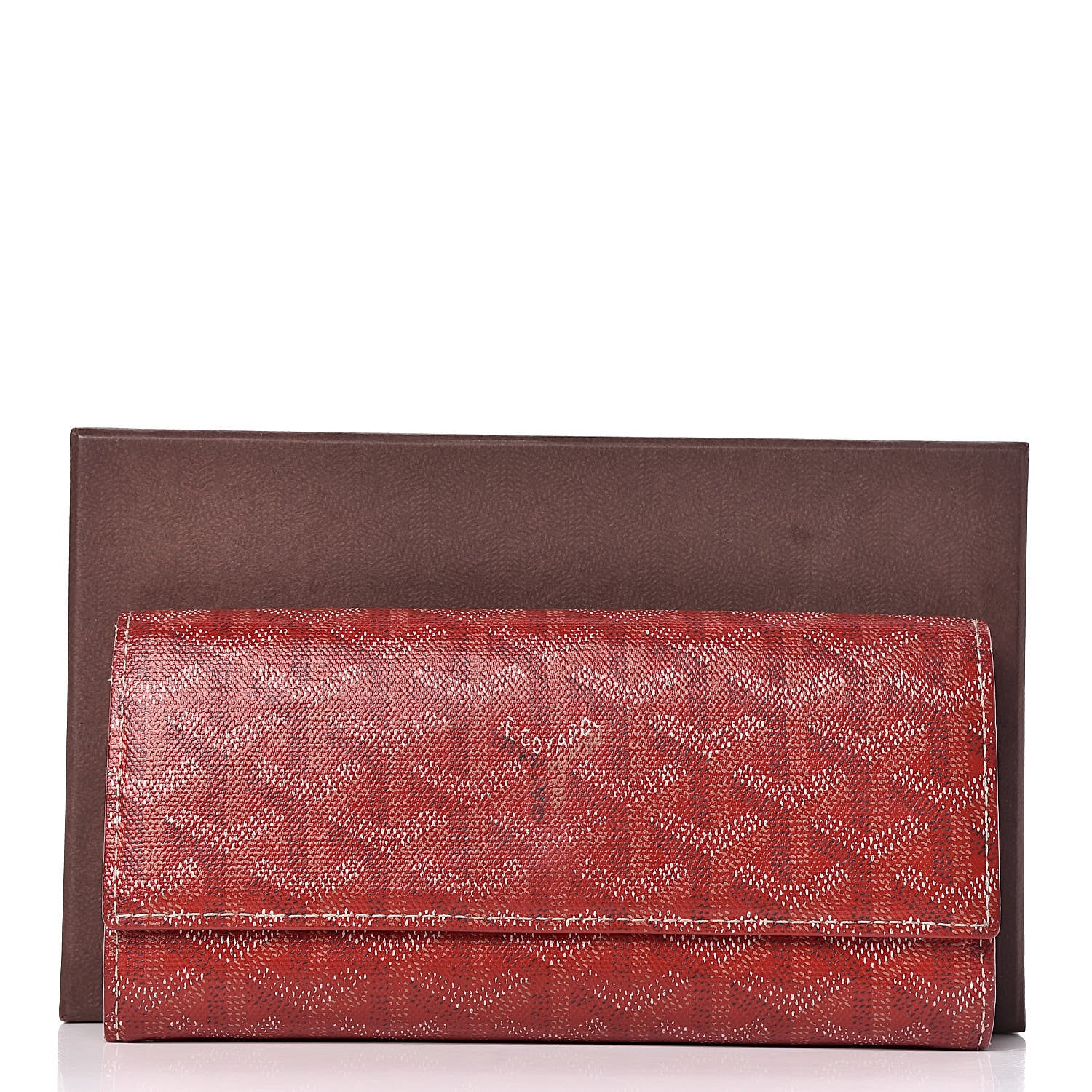Goyard Goyardine Varenne Long Wallet Red 14 of 14