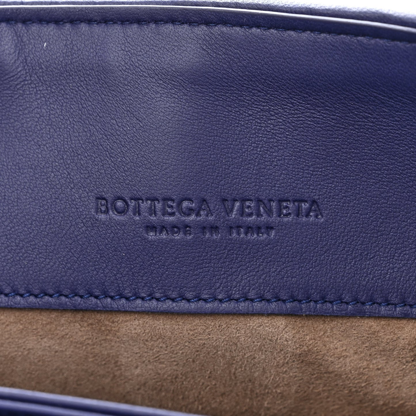 Nappa Intrecciato Medium Olimpia Shoulder Bag Atlantic