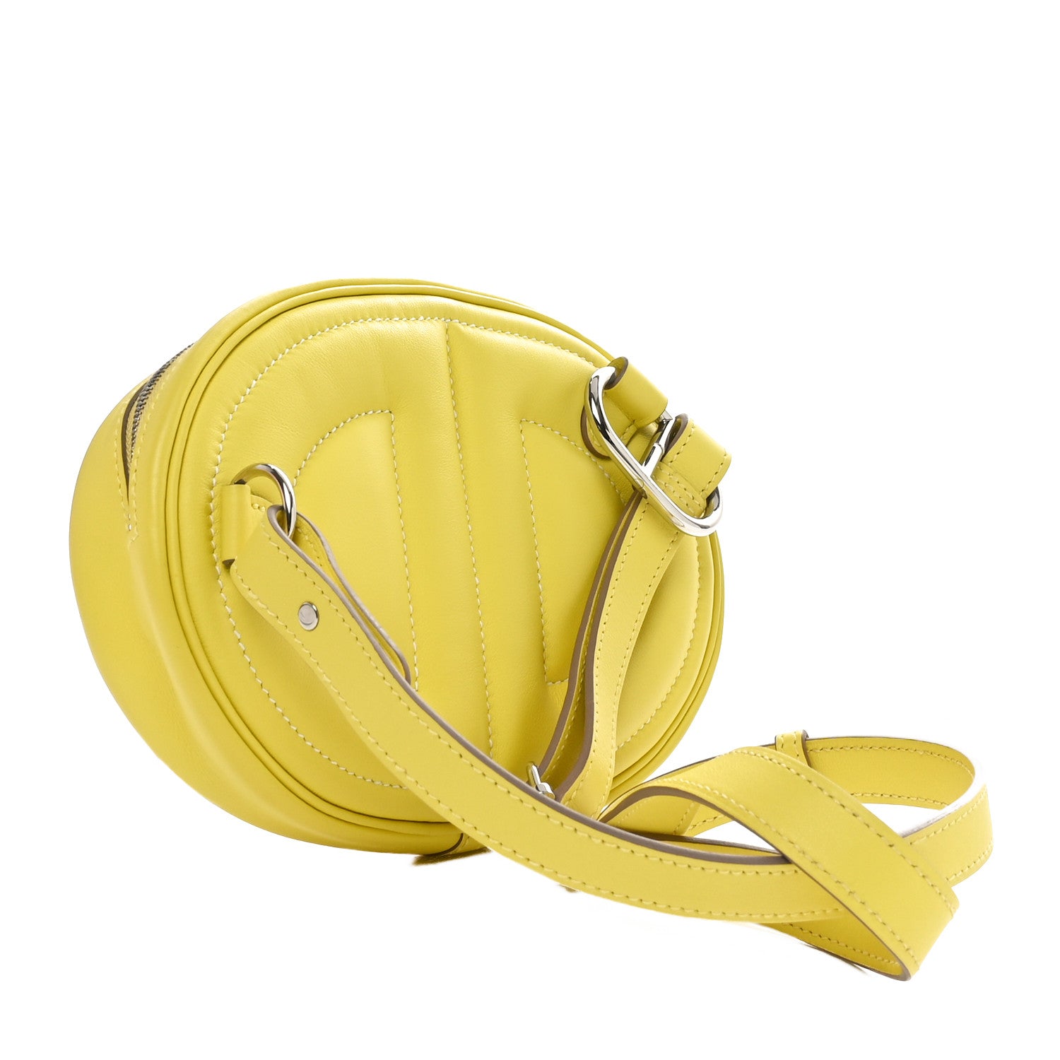 Hermes Swift Verso In-The-Loop Belt Bag Lime Sesame 2 of 11