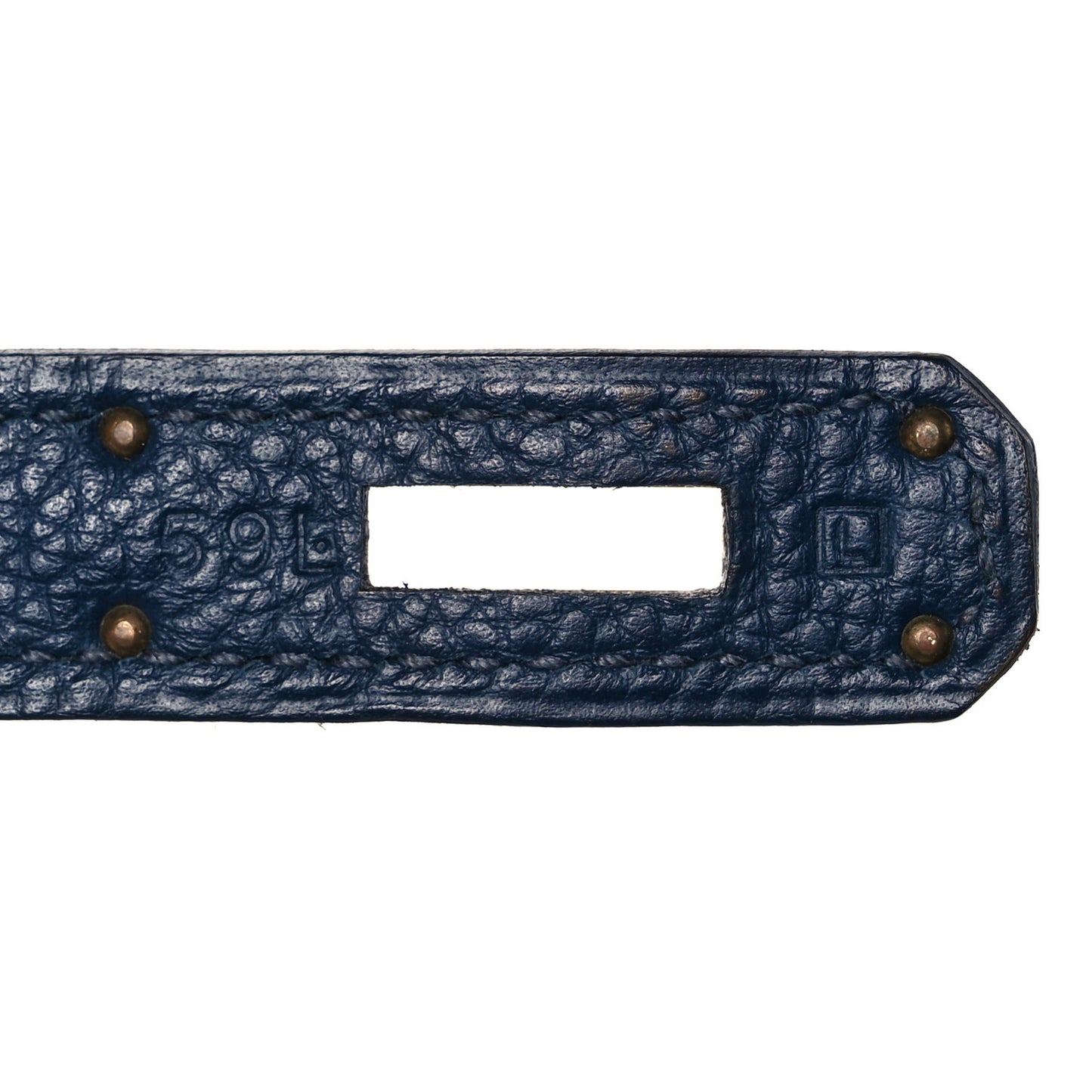 Togo Birkin 40 Bleu Saphir