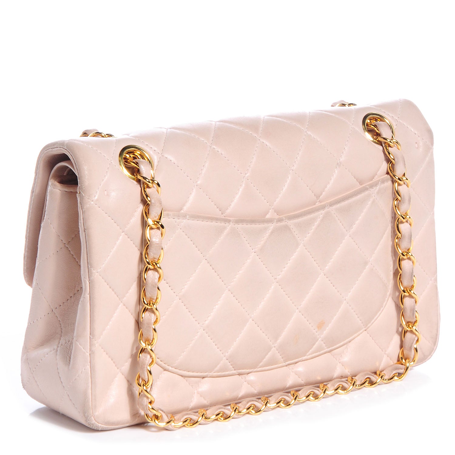 Chanel Lambskin Small Double Flap Light Pink 3 of 10