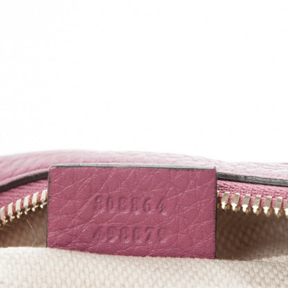 Gucci Pebbled Calfskin Small Soho Disco Bag Peonia Flower 7 of 7