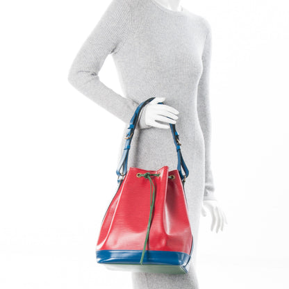 Louis Vuitton Epi Tri-Color Noe Castillan Red Toledo Borneo 2 of 9