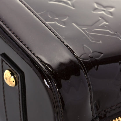 Louis Vuitton Vernis Alma BB Amarante 9 of 12