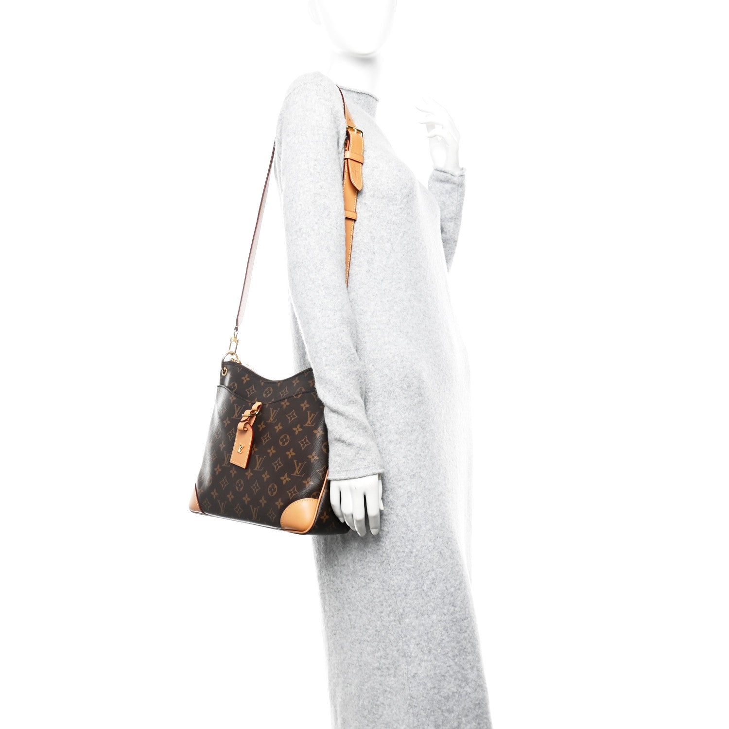 Louis Vuitton Monogram Odeon MM Natural 2 of 11