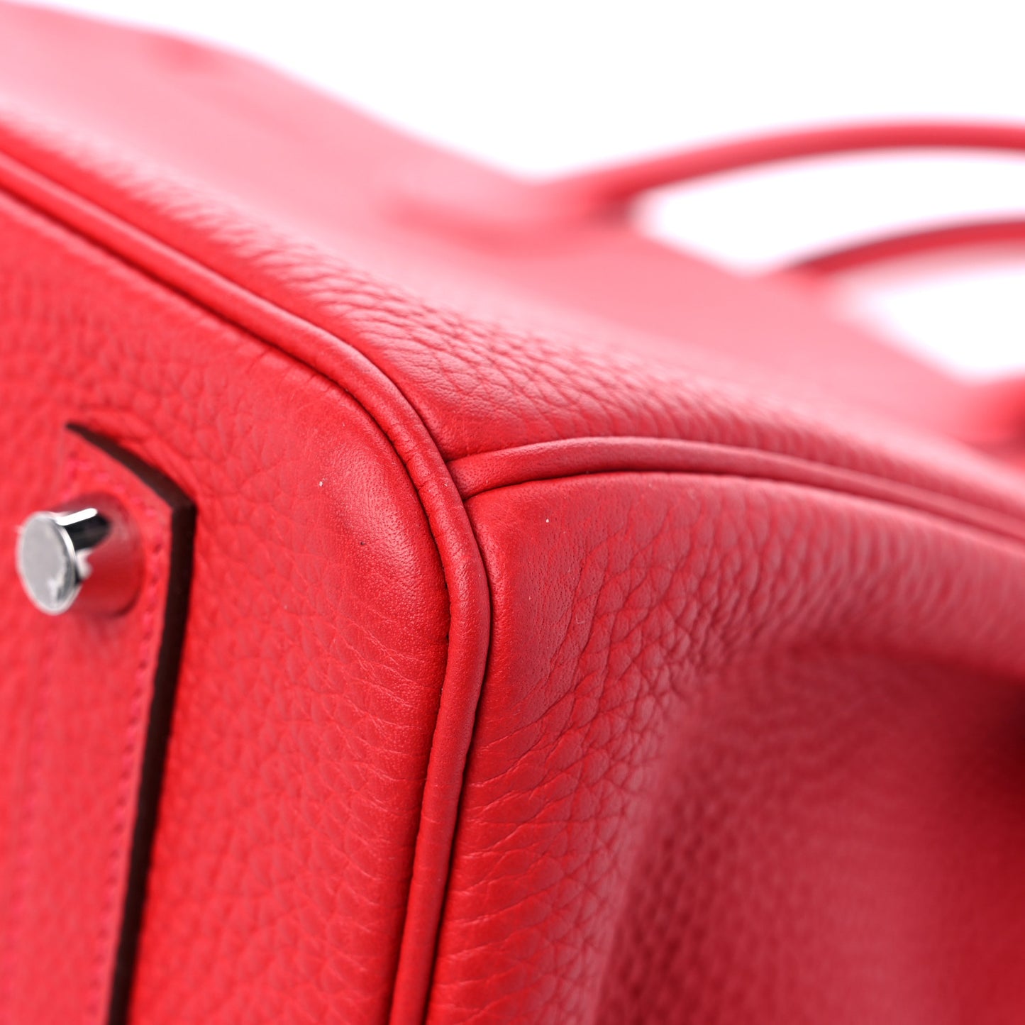 Togo Horseshoe Birkin 35 Rouge Casaque