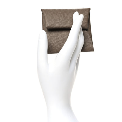 Hermes Epsom Bastia Coin Purse Etoupe 2 of 9