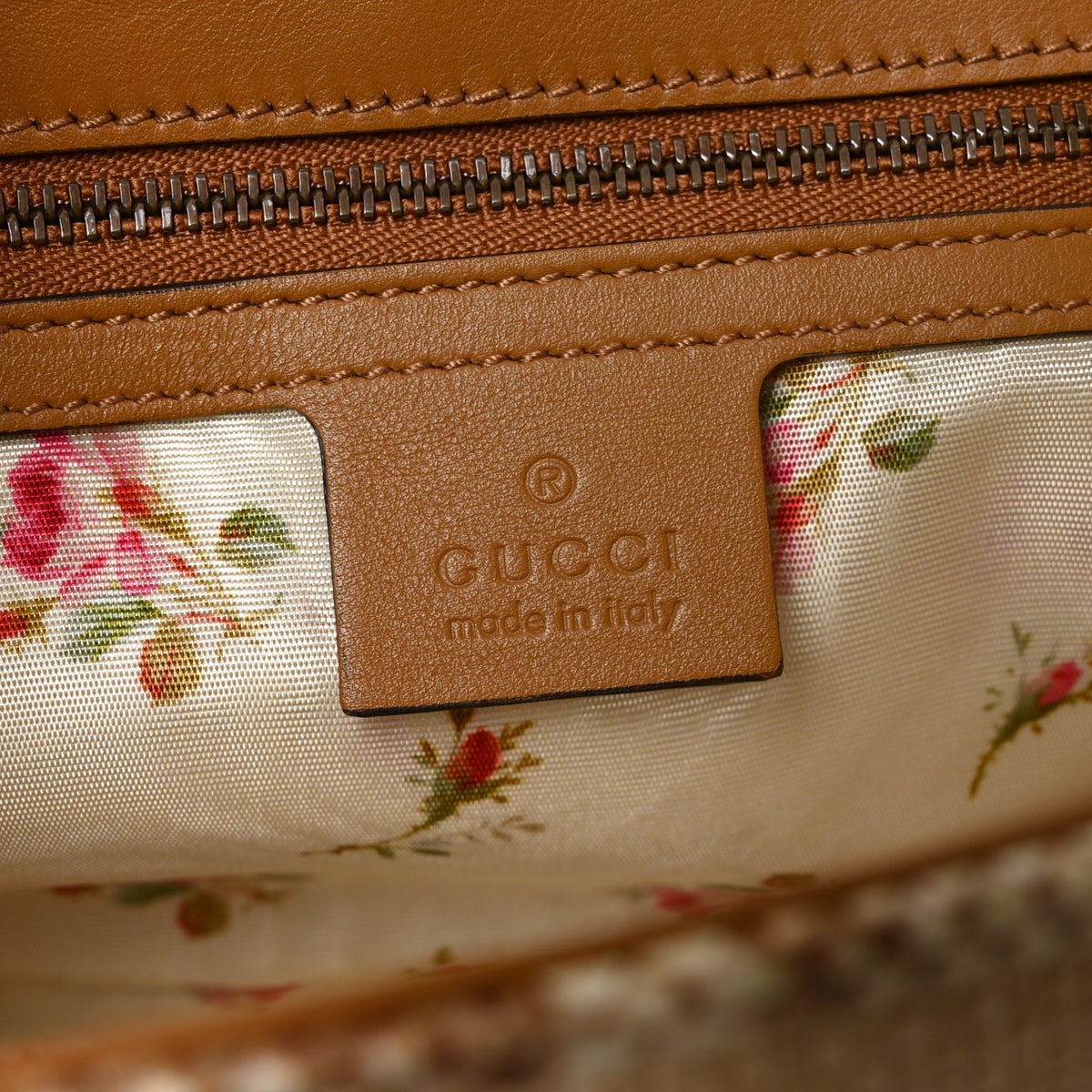 Gucci Raffia Elaphe Matelasse Small GG Marmont Shoulder Bag Natural Cream Brown 5 of 9