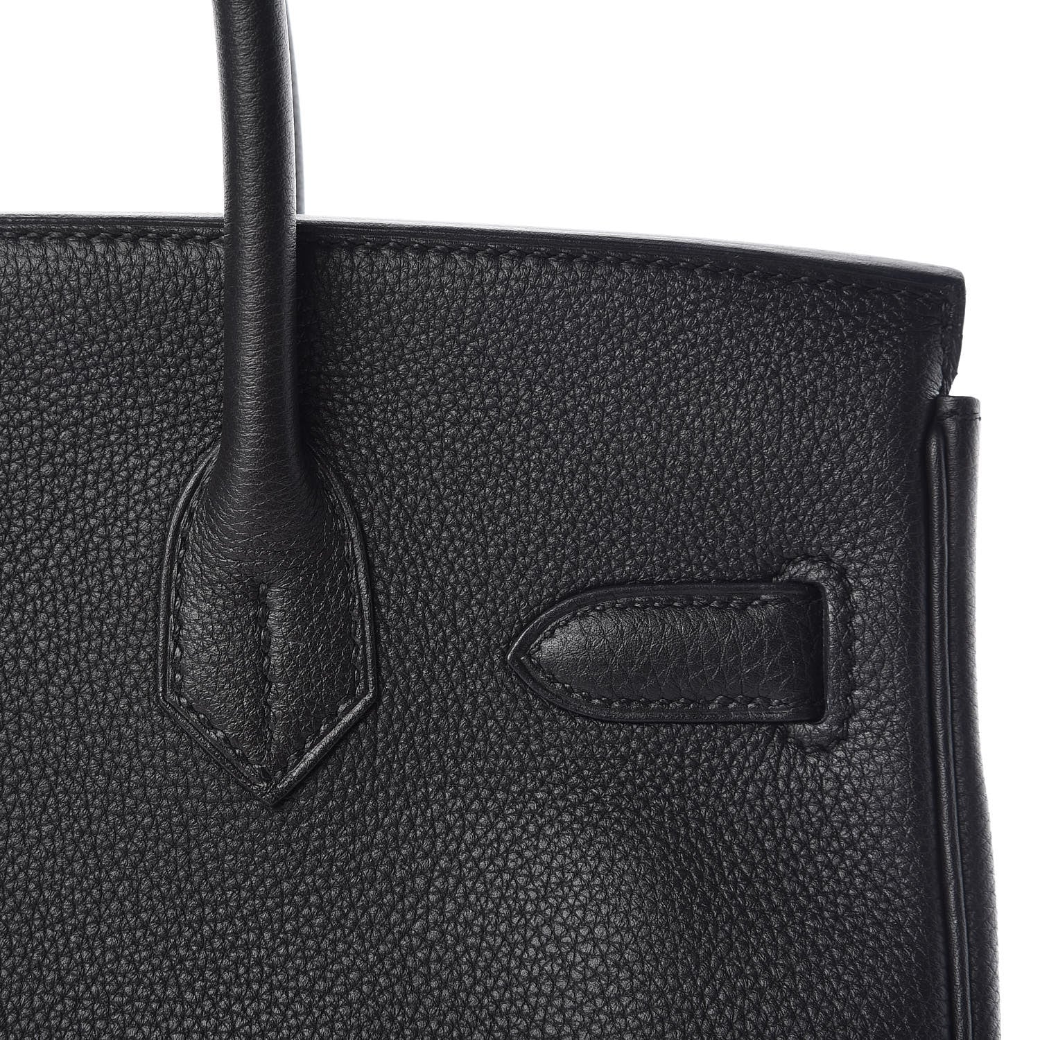 Hermes Togo Birkin 30 Black 10 of 34