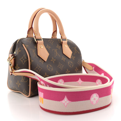 Louis Vuitton Monogram Speedy Bandouliere 20 Fuchsia 3 of 9