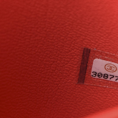Chanel Caviar Quilted Mini Coco Handle Flap Red 7 of 10