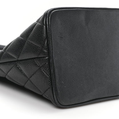 Chanel Caviar Quilted Medallion Tote Black 9 of 13
